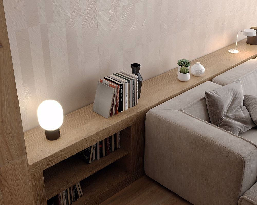Octogono Crema 40,8x40,8